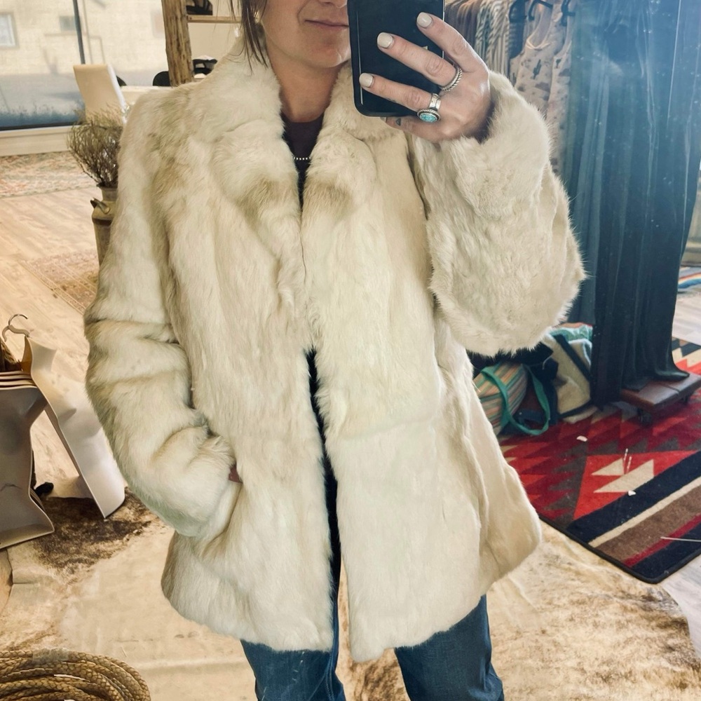 Rabbit Fur Coat